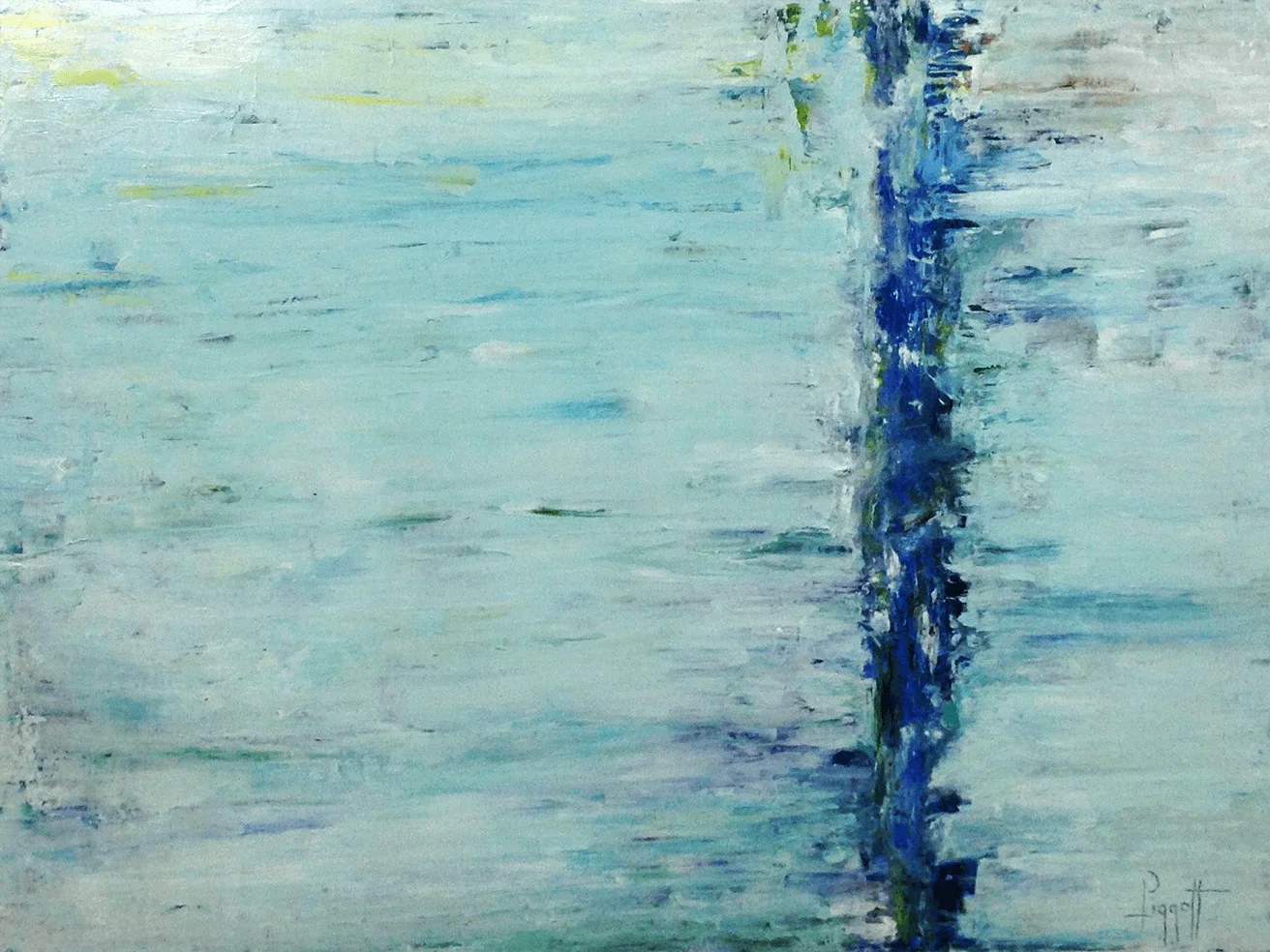 Absence-Presence by Rupert Piggott - Acrylic on canvas