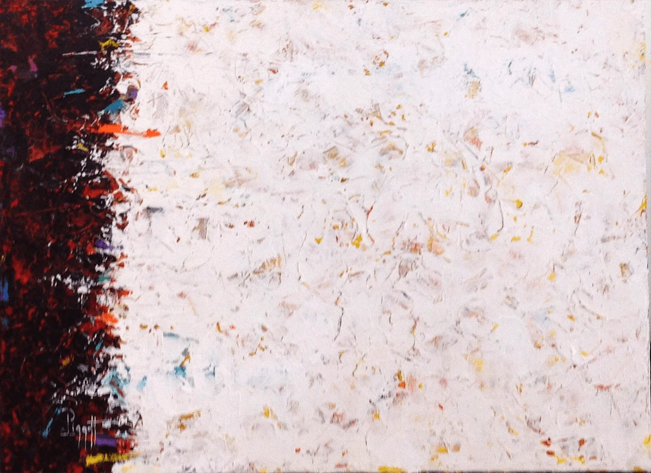 Eclipse by Rupert Piggott - Acrylic paint on canvas