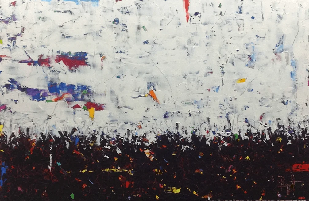 Exultation by Rupert Piggott - Acrylic painting on canvas