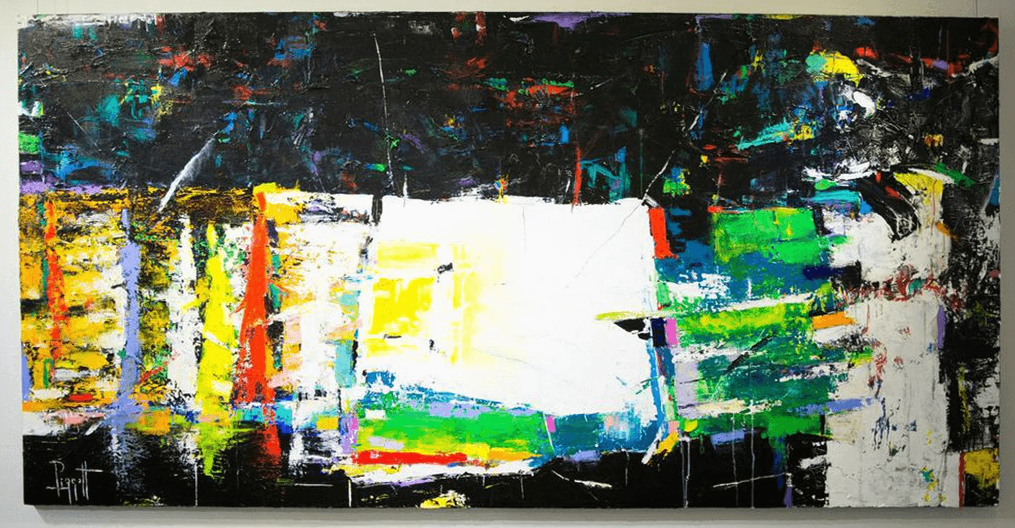 The Journey by Rupert Piggott - Acrylic painting on canvas