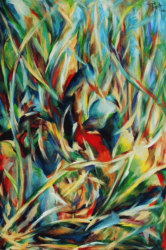 Sugar Warriors #4 by Rupert Piggott - Acrylic on canvas