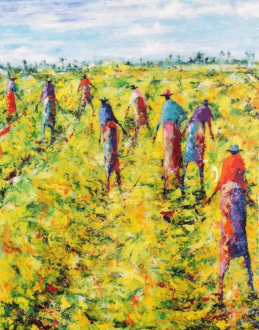 The Gathering #2 by Rupert Piggott - Acrylic on canvas