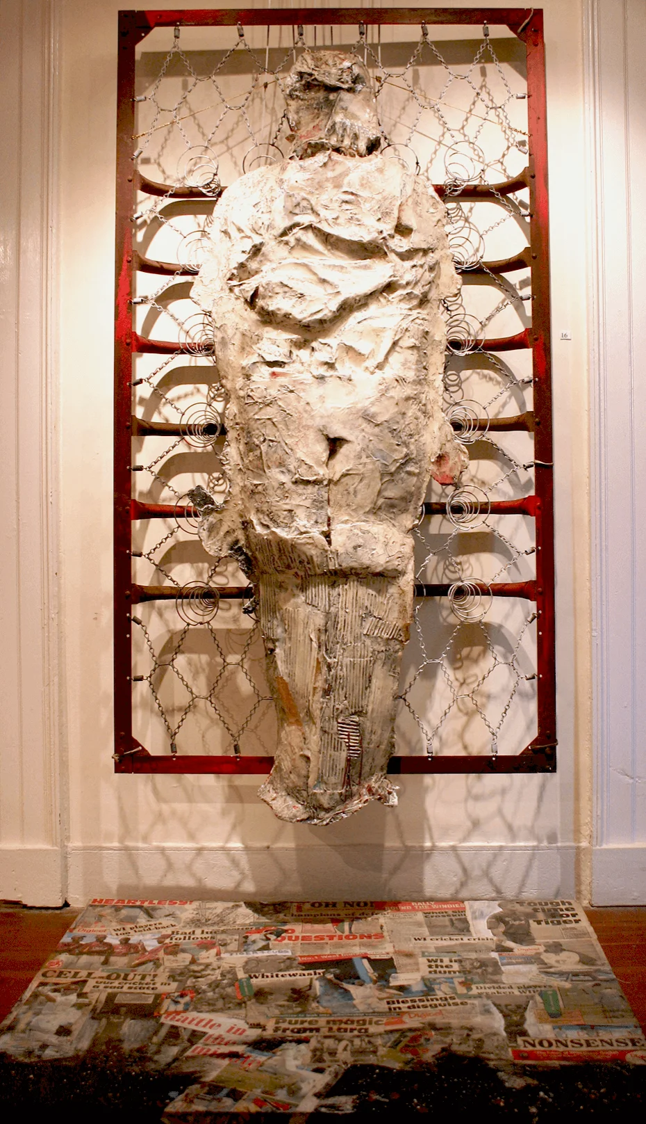 Death of Cricket by Rupert Piggott - Mixed media panels