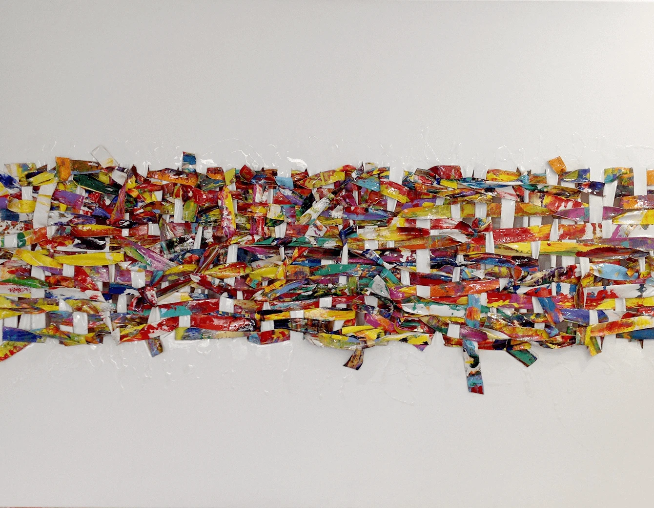 P.V Construct (series)-0009639 by Rupert Piggott - Mixed media on canvas