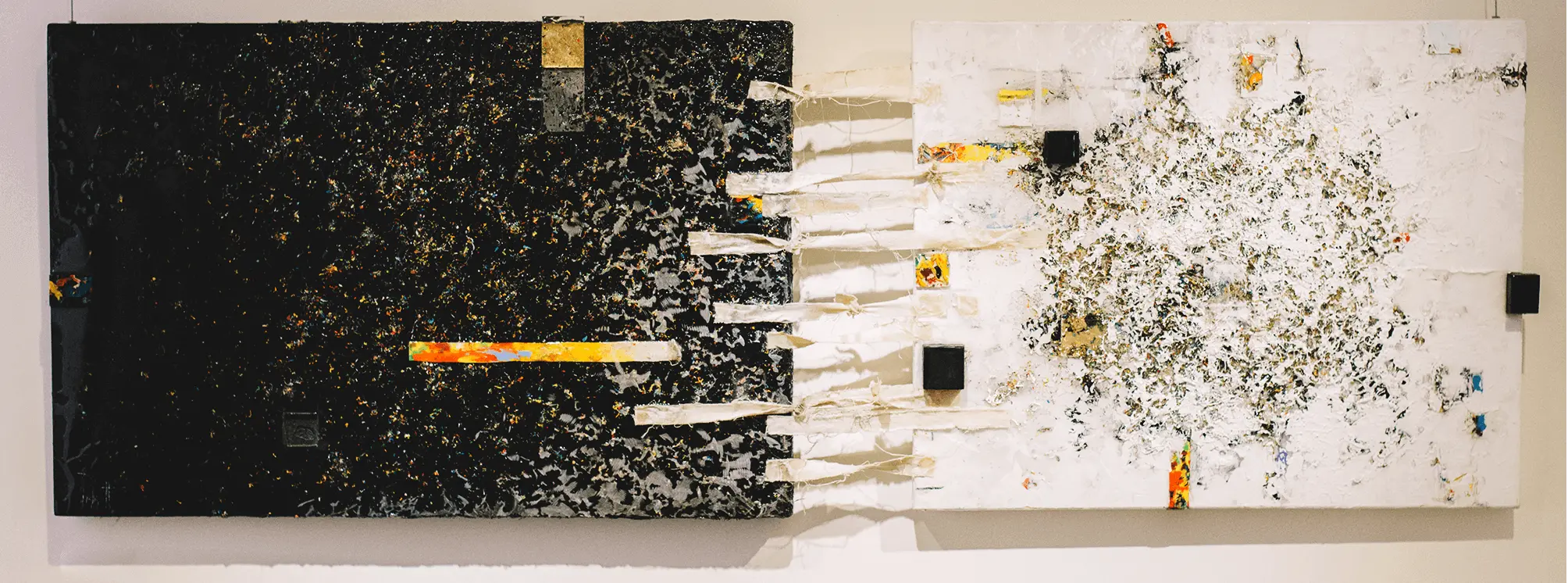 Spacetime by Rupert Piggott - Acrylic, Resin & mixed media on canvas